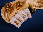 4 Lanterns Guest Towel Set