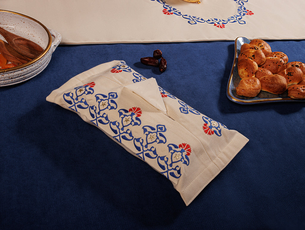 Ramadan Lotus Color Tissue Box Cover
