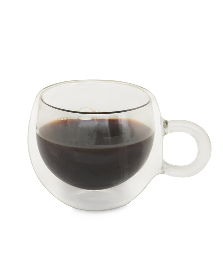 Double Bowl Espresso Cup with Handle