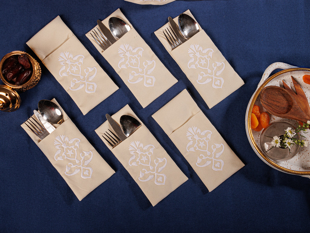 Ramadan Lotus Cutlery Holder Set