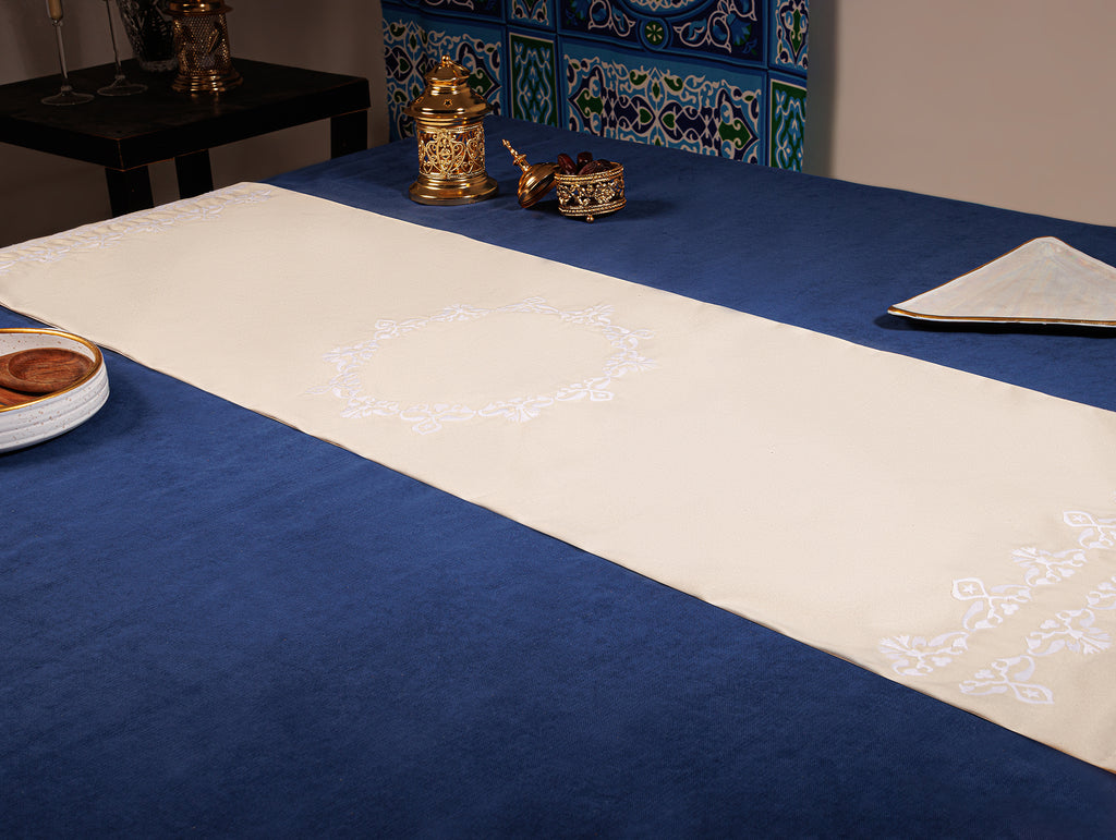 Ramadan Lotus Table Runner