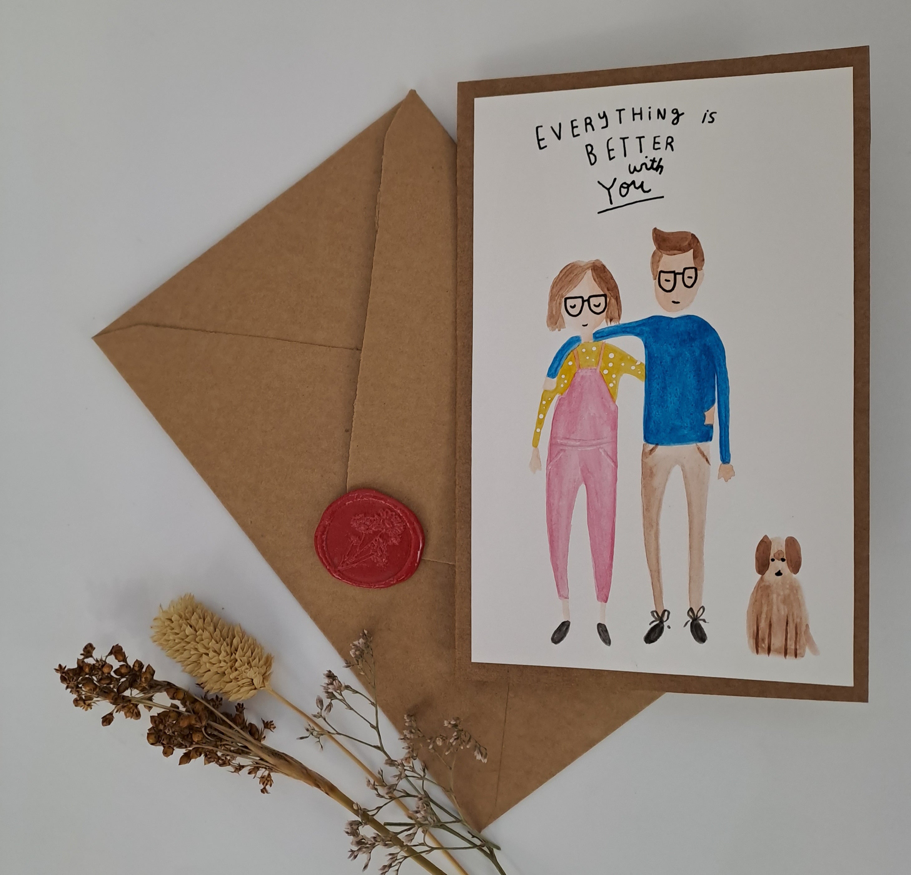 Hand Painted Greeting Cards