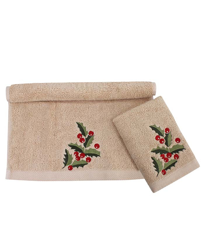 Winterberry Guest Towel Set