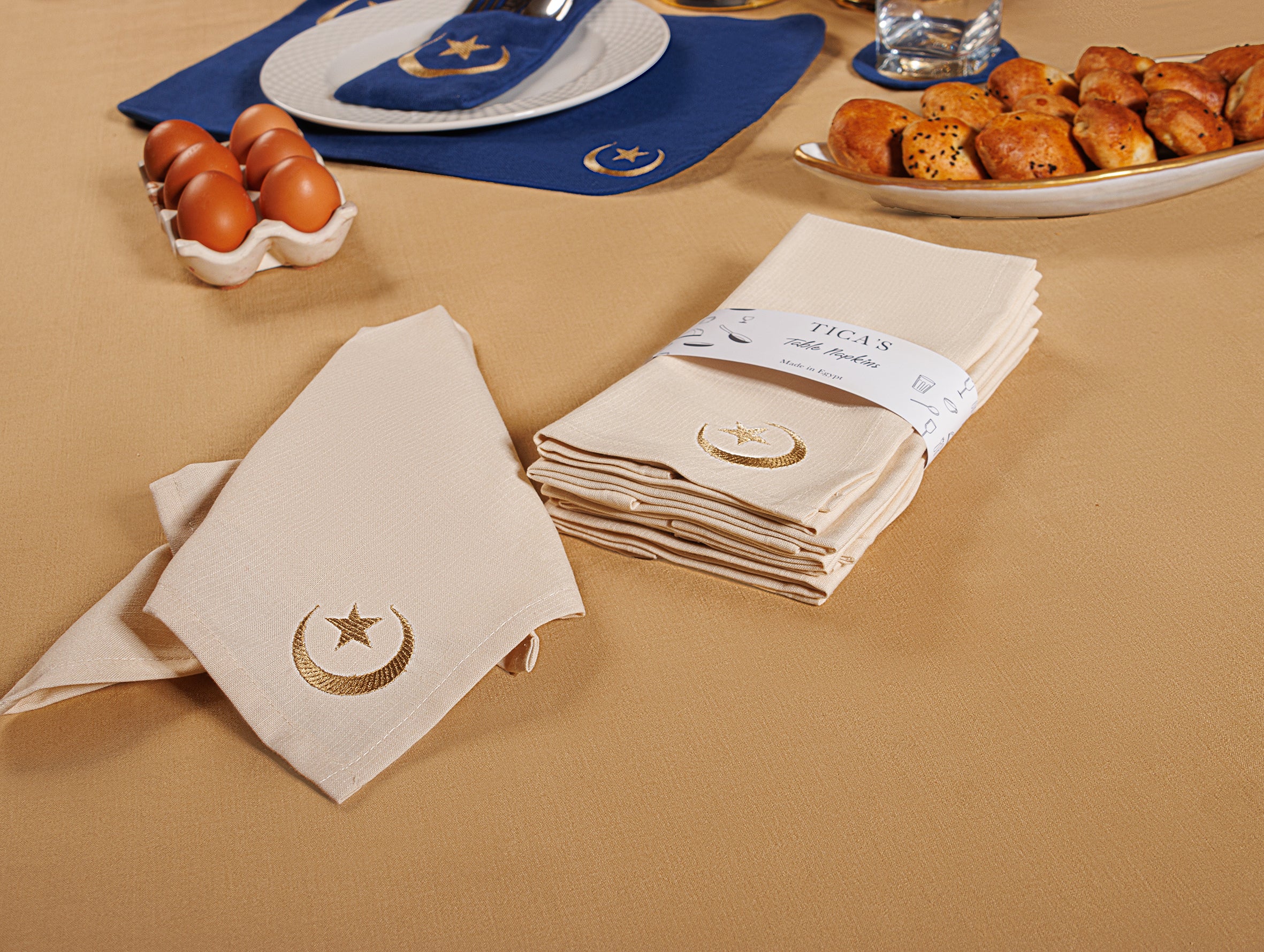 Holy Crescent Table Napkin Set