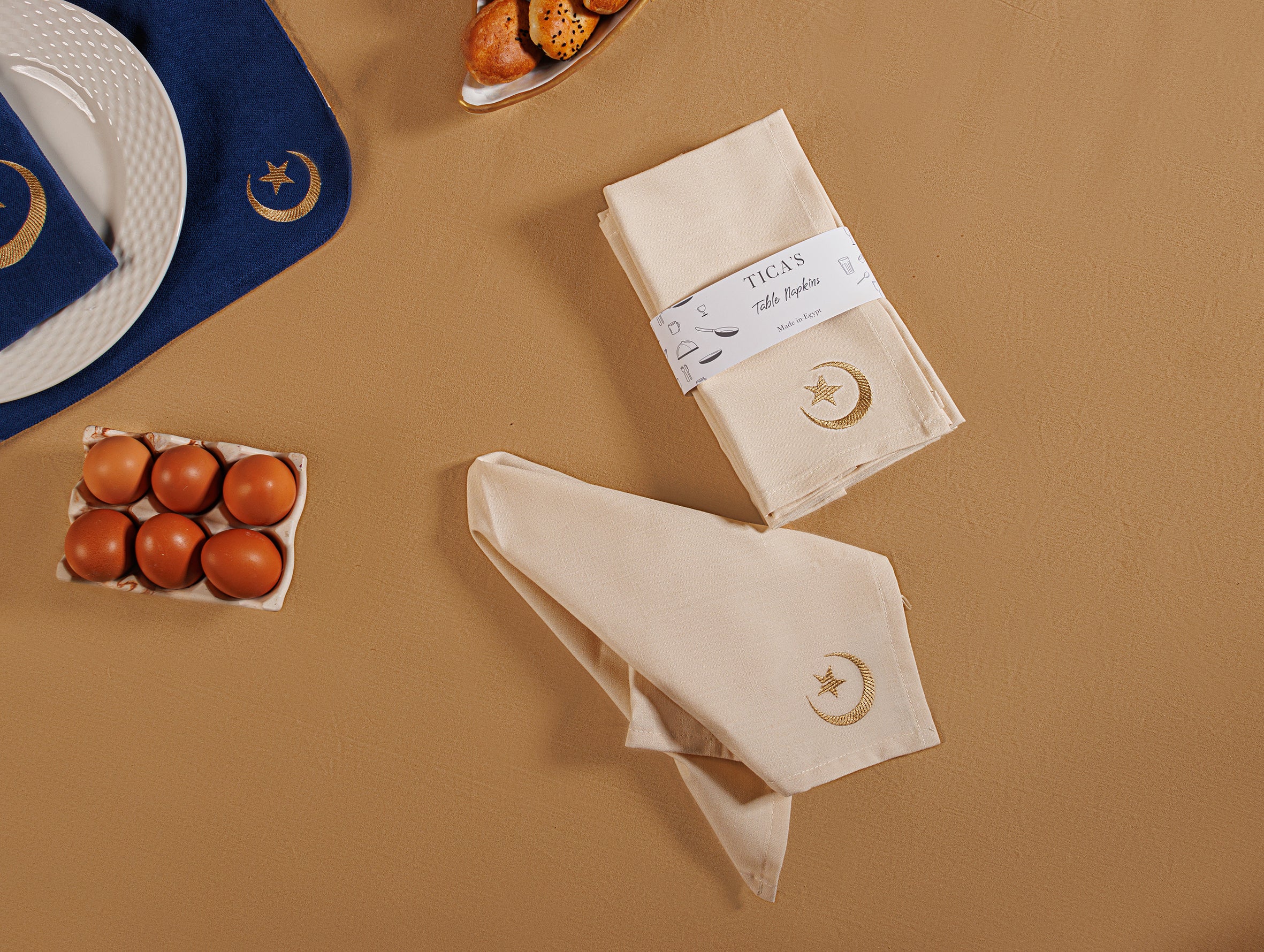 Holy Crescent Table Napkin Set