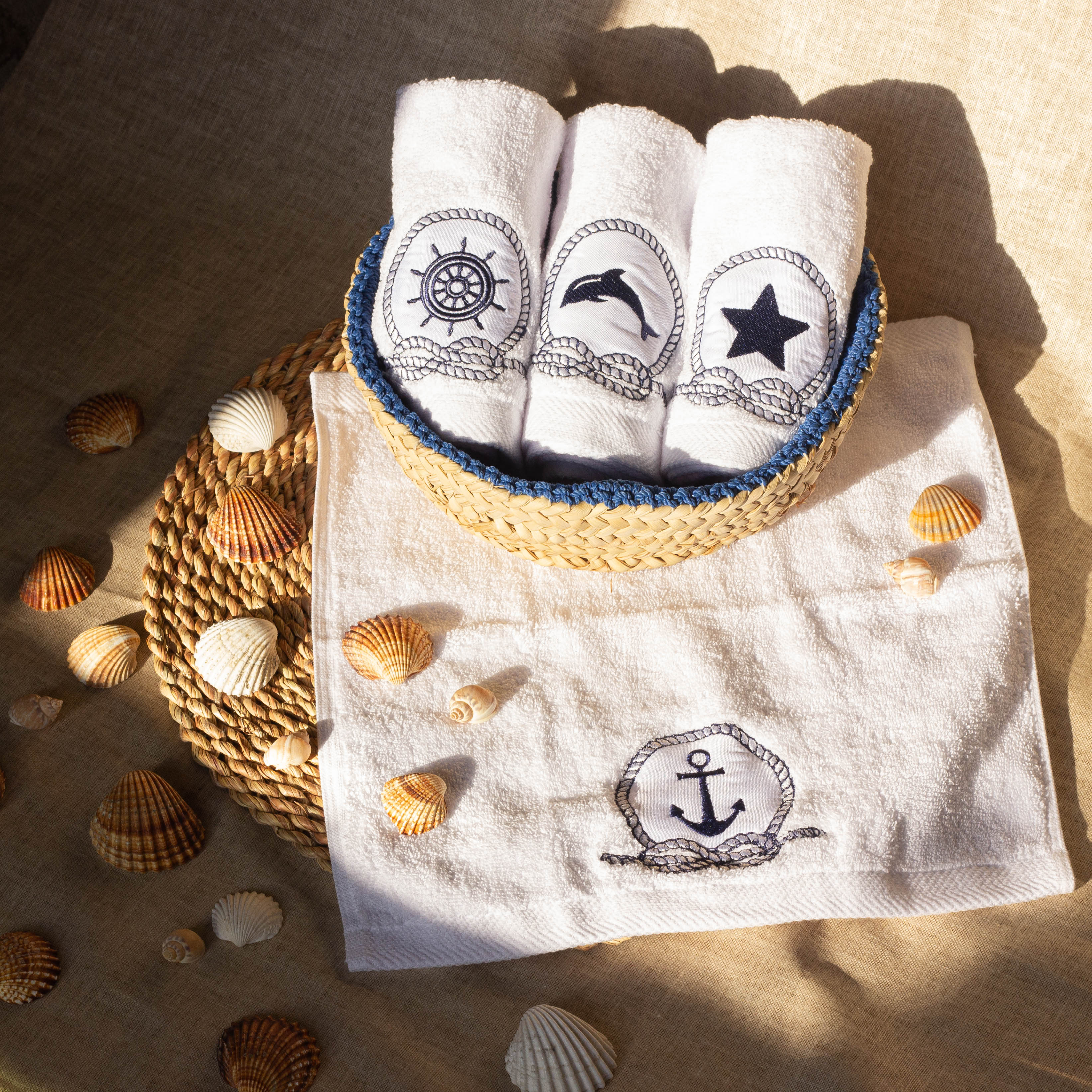 Sailor Guest Towel Set
