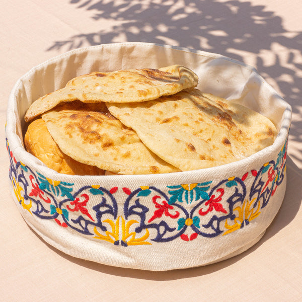 Floral Tiles Breadbasket