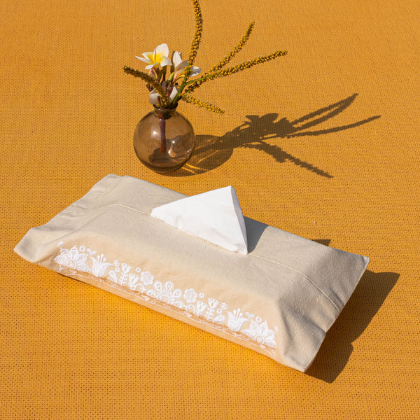 Scandi Garden Tissue Box Cover