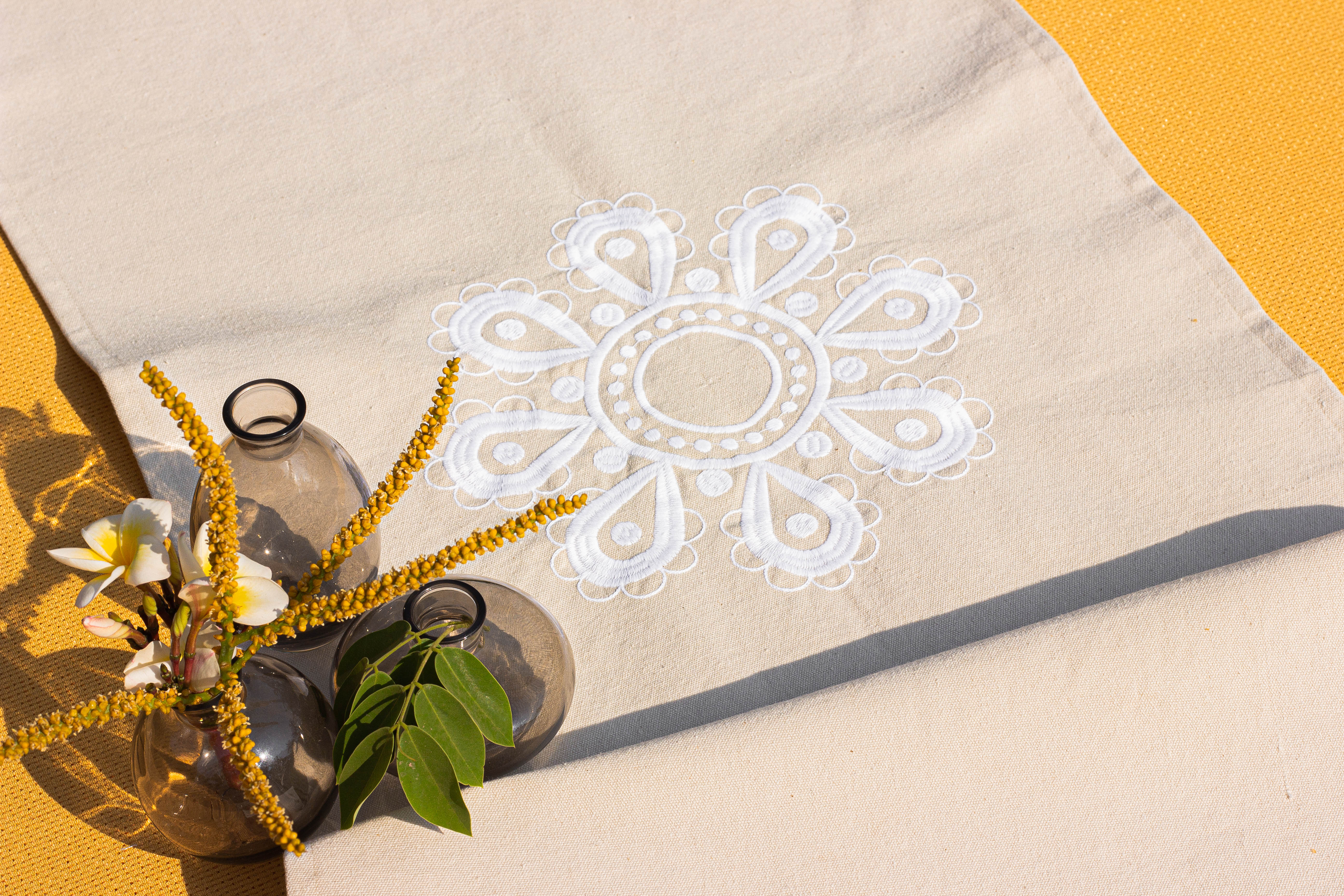 Scandi Garden Table Runner