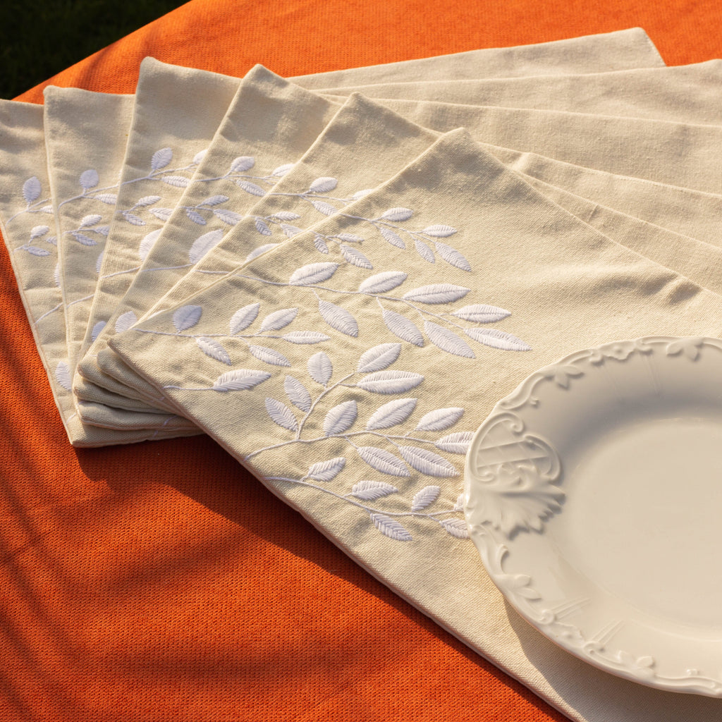 Summer Leaves Placemat Set