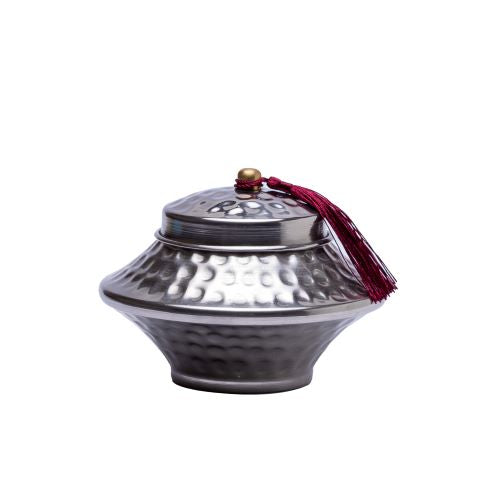 Moroccan Hammered Candle