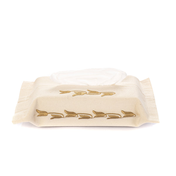 Lotus Chain Tissue Box Cover