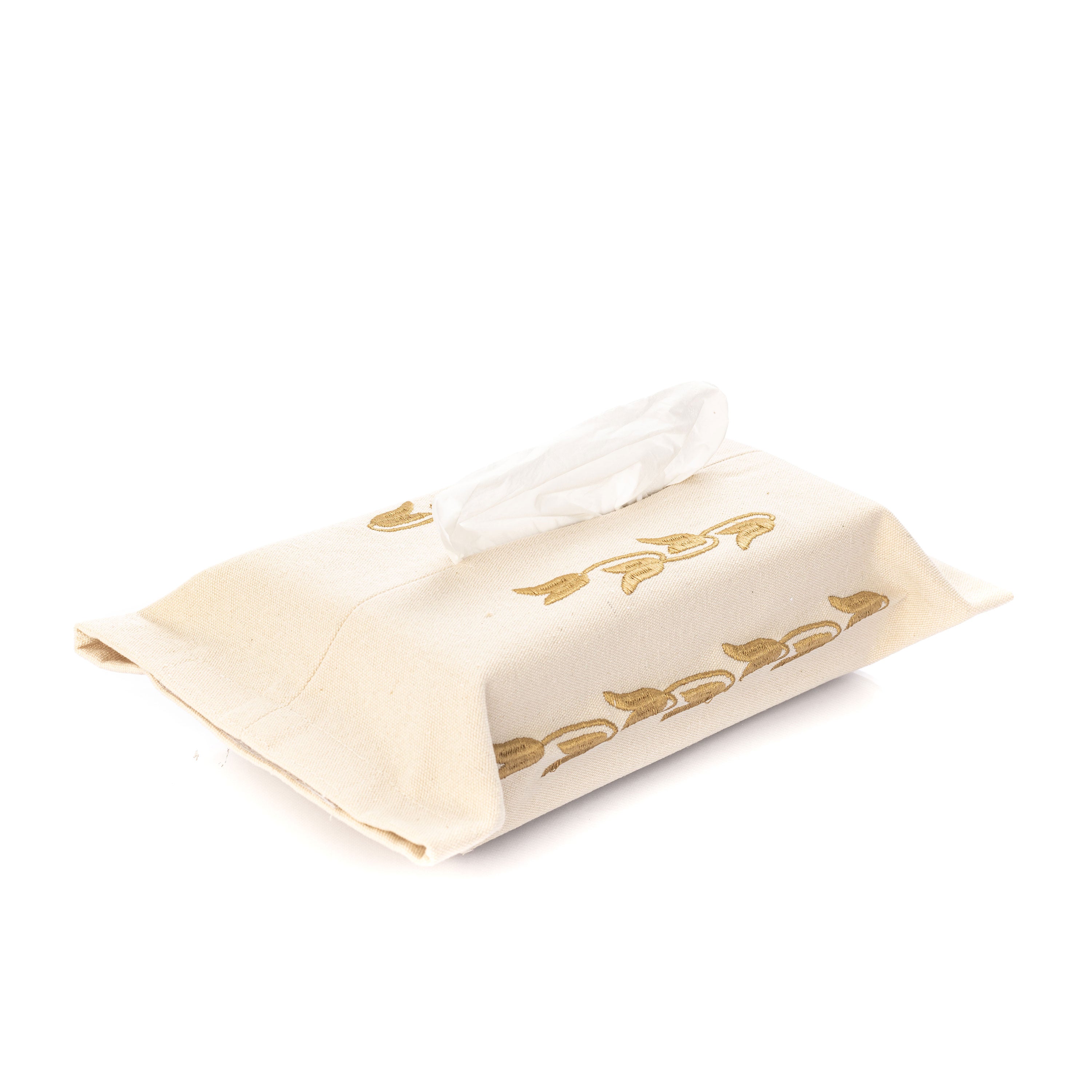 Lotus Chain Tissue Box Cover