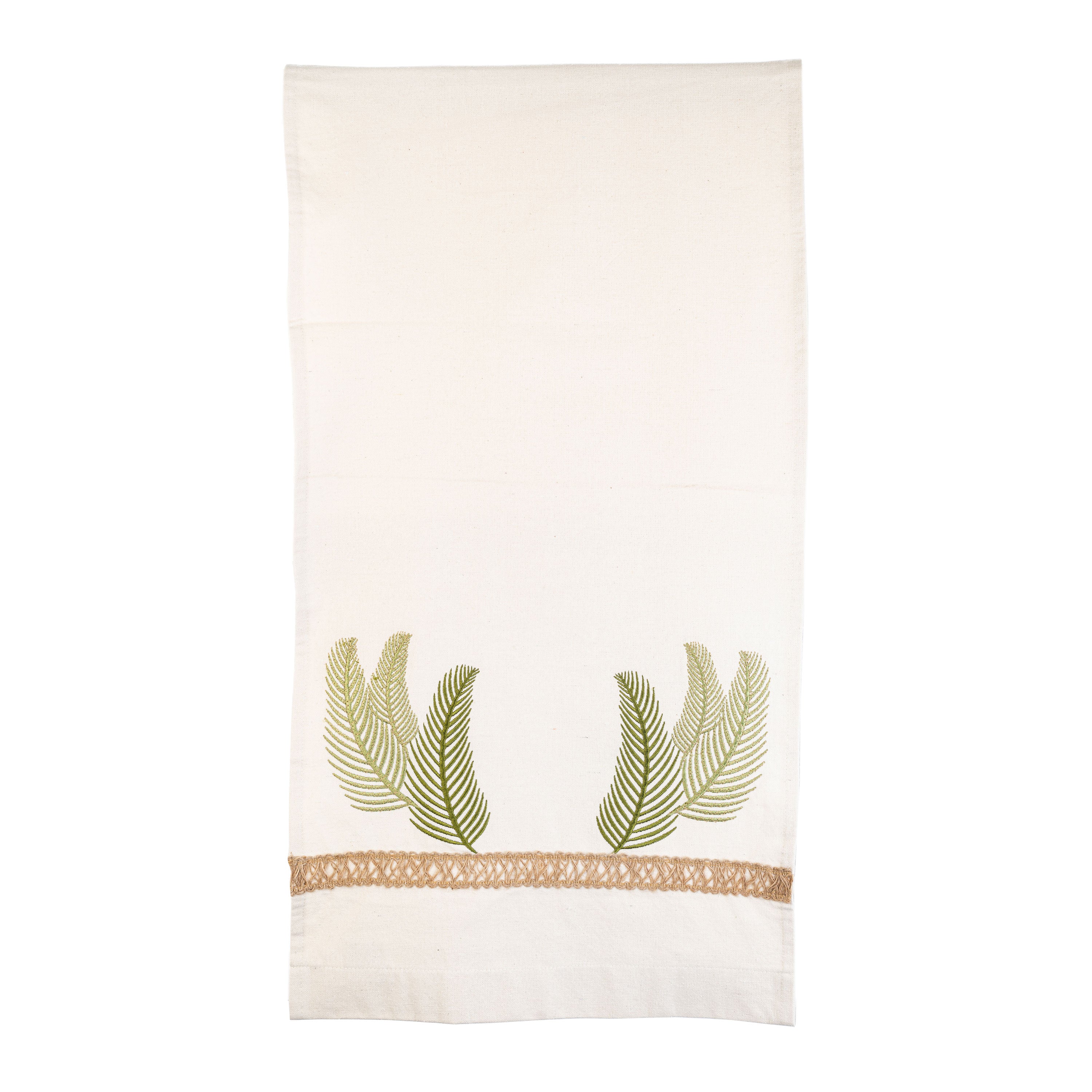 Palm Leave Table Runner