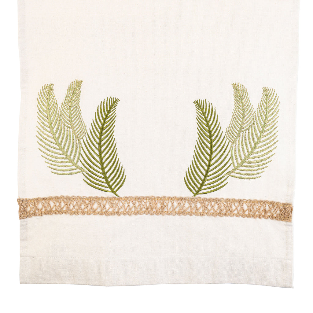 Palm Leave Table Runner