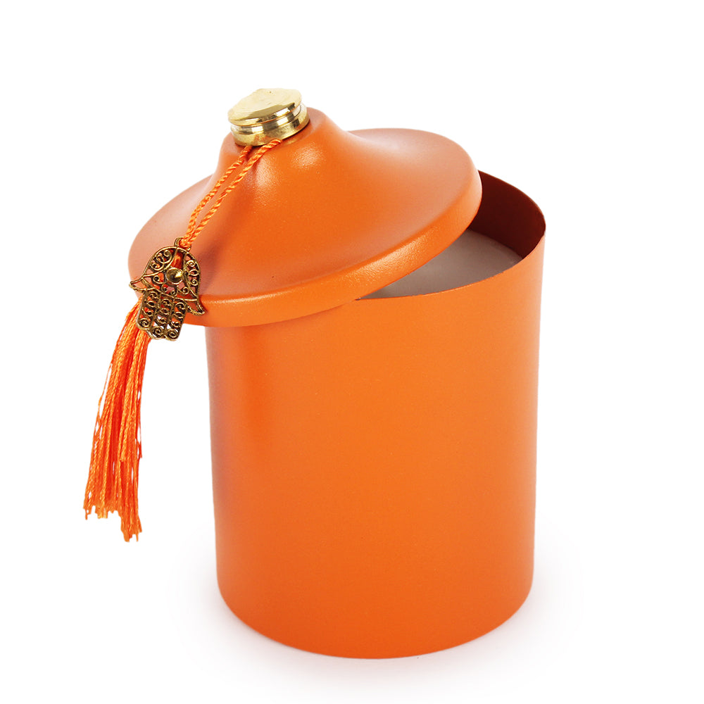 Caramelized Vanilla Scented Pyramid Candle