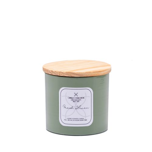 Fresh Linen Pine Candle