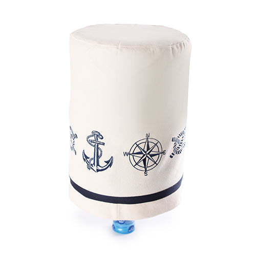 Nautical Water Dispenser Gallon Cover