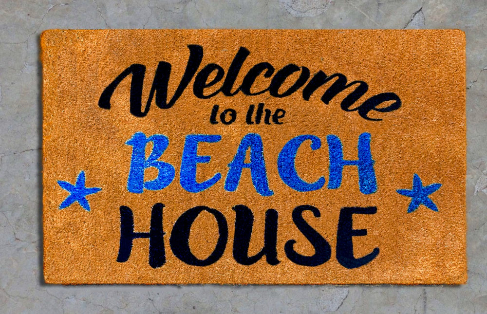 Welcome To The Beach House Doormat